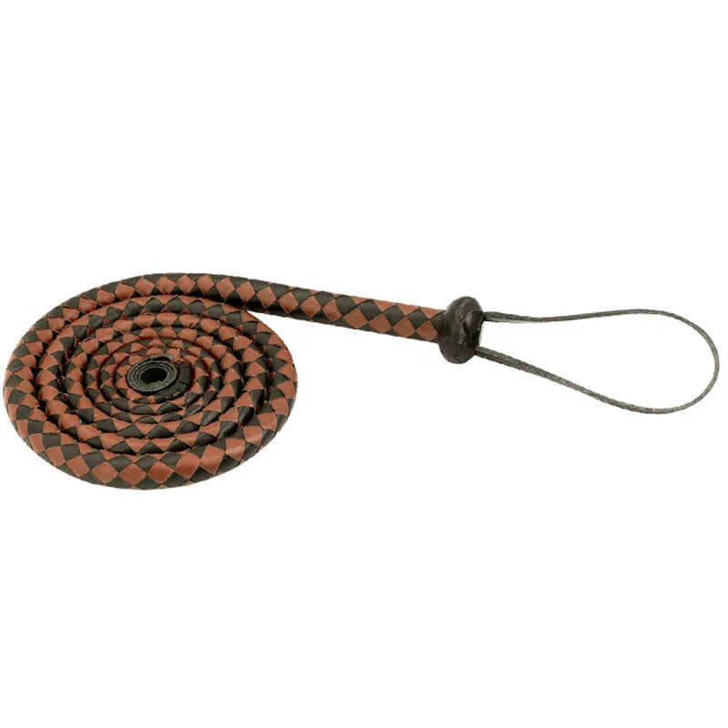 240CM Genuine Leather Horse Whip