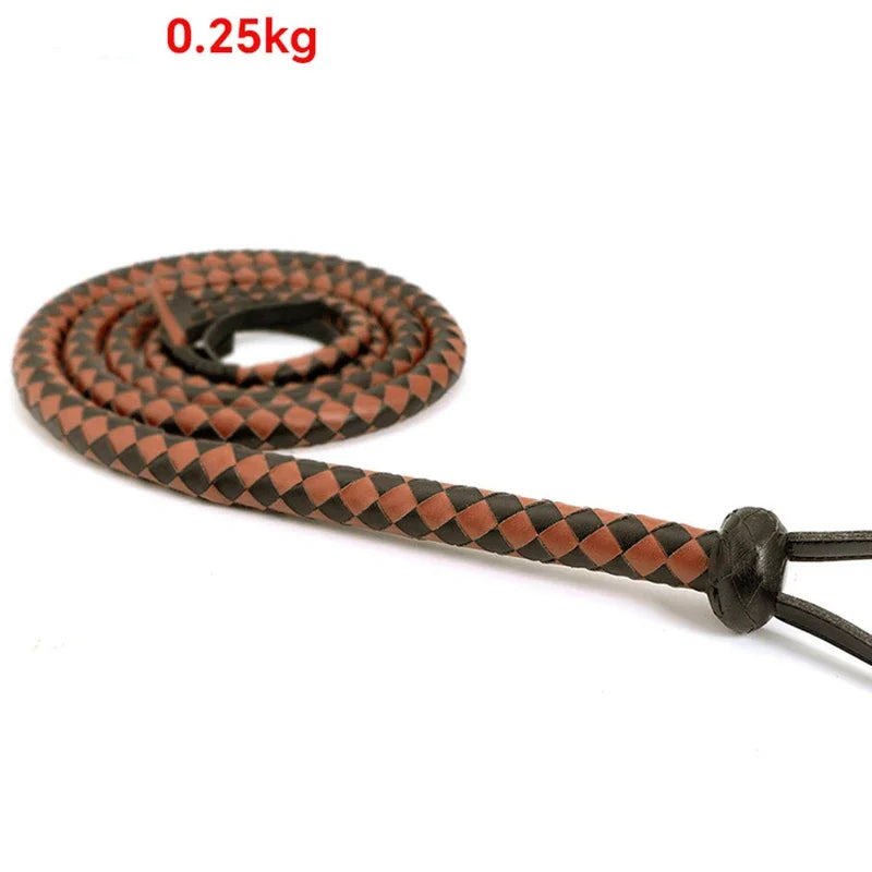 240CM Genuine Leather Horse Whip